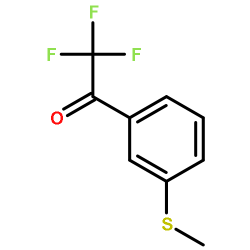 Ethanone, 2,2,2-trifluoro-1-[3-(methylthio)phenyl]- (9CI)