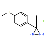 Diaziridine, 3-[4-(methylthio)phenyl]-3-(trifluoromethyl)-