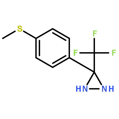 Diaziridine, 3-[4-(methylthio)phenyl]-3-(trifluoromethyl)-