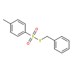 Benzenesulfonothioicacid, 4-methyl-, S-(phenylmethyl) ester