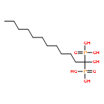 Phosphonic acid,P,P'-(1-hydroxydodecylidene)bis-