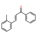 2-Propen-1-one, 3-(2-methylphenyl)-1-phenyl-