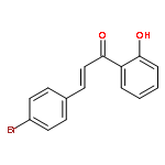 2-Propen-1-one, 3-(4-bromophenyl)-1-(2-hydroxyphenyl)-