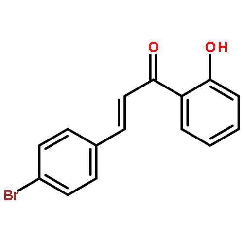 2-Propen-1-one, 3-(4-bromophenyl)-1-(2-hydroxyphenyl)-