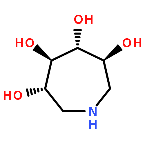 1H-Azepine-3,4,5,6-tetrol, hexahydro-, (3S,4R,5R,6S)-