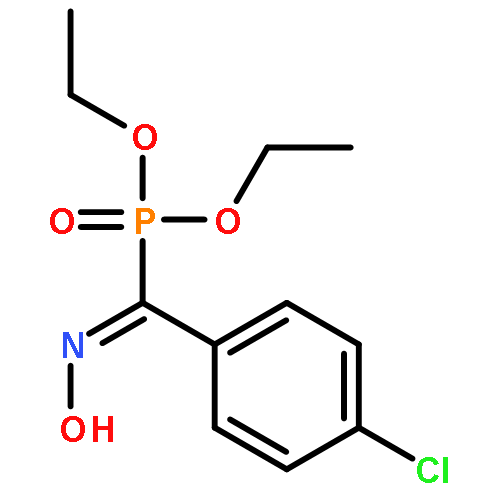 Phosphonic acid, [(4-chlorophenyl)(hydroxyimino)methyl]-, diethyl ester