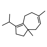 6,8a-dimethyl-3-(propan-2-yl)-1,2,4,5,8,8a-hexahydroazulene