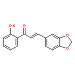 3-(1,3-benzodioxol-5-yl)-1-(2-hydroxyphenyl)prop-2-en-1-one