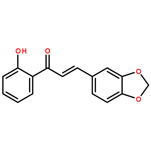 3-(1,3-benzodioxol-5-yl)-1-(2-hydroxyphenyl)prop-2-en-1-one