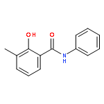 Benzamide, 2-hydroxy-3-methyl-N-phenyl-