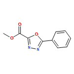 1,3,4-Oxadiazole-2-carboxylic acid, 5-phenyl-, methyl ester