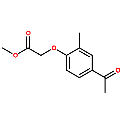 Acetic acid, (4-acetyl-2-methylphenoxy)-, methyl ester