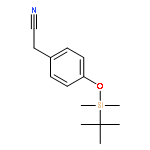 Benzeneacetonitrile, 4-[[(1,1-dimethylethyl)dimethylsilyl]oxy]-