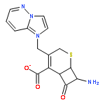 (1R,8S)-8-Amino-4-(imidazo[1,2-b]pyridazin-1-ium-1-ylmethyl)-7-ox o-2-thiabicyclo[4.2.0]oct-4-ene-5-carboxylate