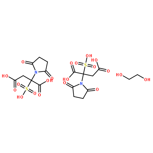 Butanoic acid, 4-[(2,5-dioxo-3-sulfo-1-pyrrolidinyl)oxy]-4-oxo-,1,1'-(1,2-ethanediyl) ester