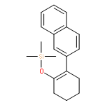 Silane, trimethyl[[2-(2-naphthalenyl)-1-cyclohexen-1-yl]oxy]-