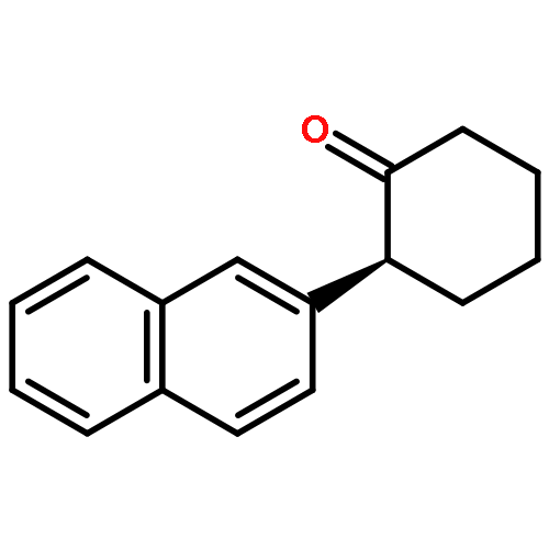 Cyclohexanone, 2-(2-naphthalenyl)-, (2S)-