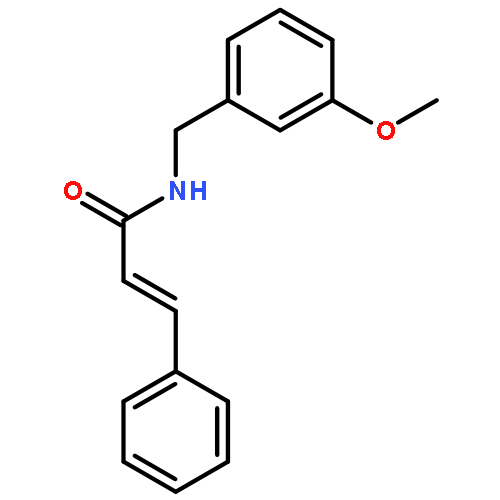 2-Propenamide, N-[(3-methoxyphenyl)methyl]-3-phenyl-, (E)-