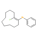 Cycloundecene, 1-fluoro-2-(phenylseleno)-, (1E)-