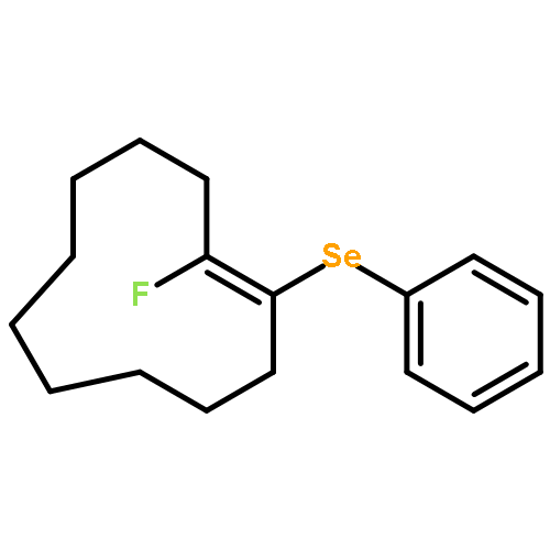 Cycloundecene, 1-fluoro-2-(phenylseleno)-, (1E)-