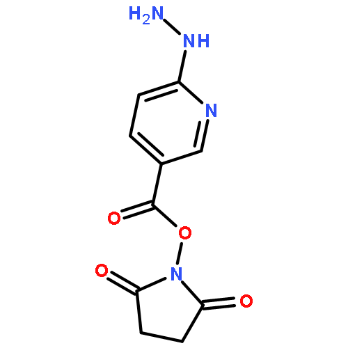 3-Pyridinecarboxylicacid, 6-hydrazinyl-, 2,5-dioxo-1-pyrrolidinyl ester