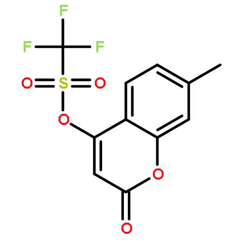 Methanesulfonic acid, trifluoro-, 7-methyl-2-oxo-2H-1-benzopyran-4-ylester