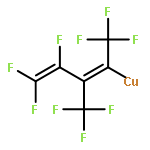 Copper, [3,4,4-trifluoro-1,2-bis(trifluoromethyl)-1,3-butadienyl]-