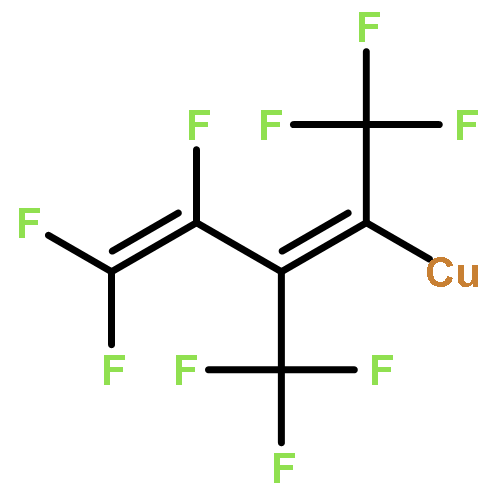 Copper, [3,4,4-trifluoro-1,2-bis(trifluoromethyl)-1,3-butadienyl]-