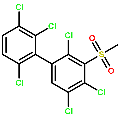 1,1'-Biphenyl, 2,2',3',4,5,6'-hexachloro-3-(methylsulfonyl)-