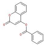 2H-1-Benzopyran-2-one, 4-(benzoyloxy)-