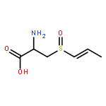 L-Cysteine,S-(1E)-1-propen-1-yl-, S-oxide, [S(R)]-