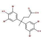 Benzenebutanoic acid,3,5-dibromo-g-(3,5-dibromo-4-hydroxyphenyl)-4-hydroxy-g-methyl-