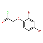 Acetyl chloride, (2,4-dibromophenoxy)-