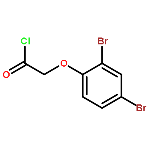 Acetyl chloride, (2,4-dibromophenoxy)-