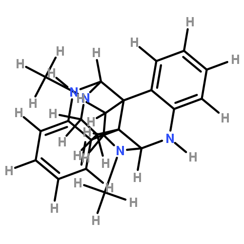 (-)-calycanthine