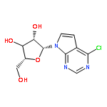 7H-Pyrrolo[2,3-d]pyrimidine,4-chloro-7-b-D-ribofuranosyl-