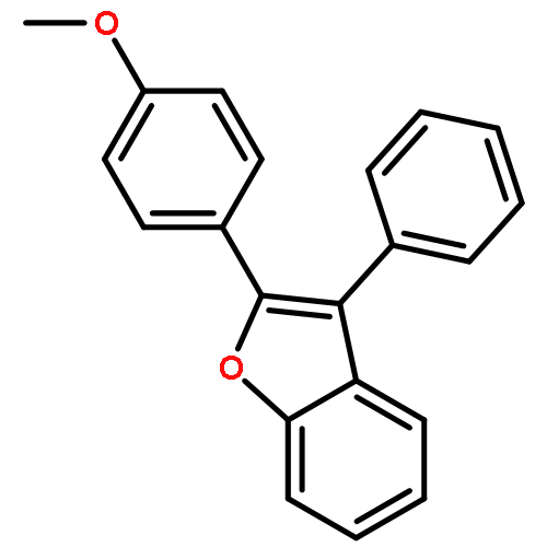 Benzofuran, 2-(4-methoxyphenyl)-3-phenyl-