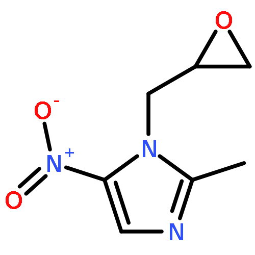 2-methyl-5-nitro-1-(oxiran-2-ylmethyl)-1H-imidazole