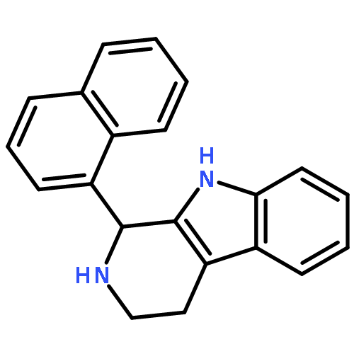 1H-Pyrido[3,4-b]indole, 2,3,4,9-tetrahydro-1-(1-naphthalenyl)-