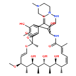 Rifamycin,25-O-deacetyl-3-[(E)-[(4-methyl-1-piperazinyl)imino]methyl]-