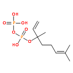 Diphosphoric acid,mono(1-ethenyl-1,5-dimethyl-4-hexen-1-yl) ester