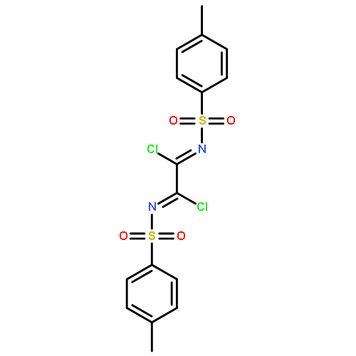 Ethanediimidoyl dichloride, bis[(4-methylphenyl)sulfonyl]-