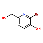 2-Bromo-6-(hydroxymethyl)-3-pyridinol