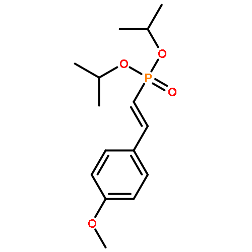 Phosphonic acid, [(1E)-2-(4-methoxyphenyl)ethenyl]-, bis(1-methylethyl)ester