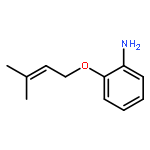 Benzenamine, 2-[(3-methyl-2-butenyl)oxy]-