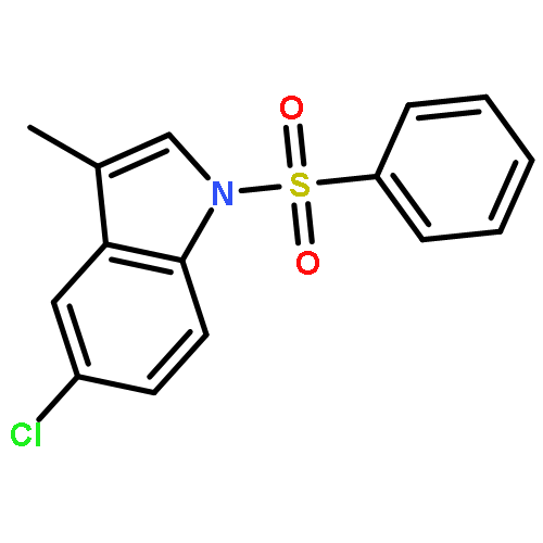 1H-Indole, 5-chloro-3-methyl-1-(phenylsulfonyl)-