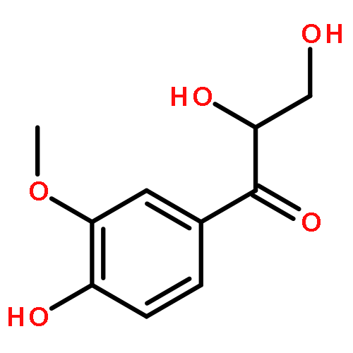 2,3-Dihydroxy-1-(4-hydroxy-3-methoxyphenyl)-1-propanone