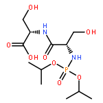 L-Serine, N-[bis(1-methylethoxy)phosphinyl]-L-seryl-