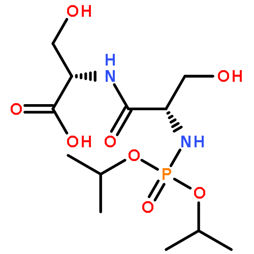 L-Serine, N-[bis(1-methylethoxy)phosphinyl]-L-seryl-