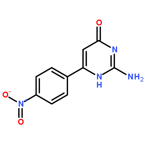 4(1H)-Pyrimidinone, 2-amino-6-(4-nitrophenyl)-